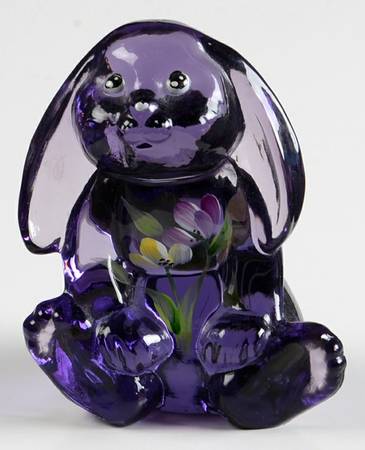 Fenton-Lenox Exclusives Tulip, The Little Violet Bunny - Boxed