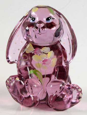Fenton-Lenox Exclusives Meadow, The Little Pink Bunny - Boxed