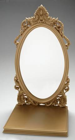 Franklin Mint Giftware Golden Extravagance Mirror - Boxed