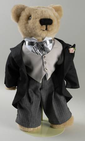 Franklin Mint Giftware Teddy Bear-Winston Groom - Boxed