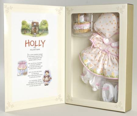 Holly the Holiday Bear Easter Morning Ensemble - Boxed