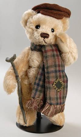 Franklin Mint Giftware Teddy Bear-Tiny Tim - Boxed