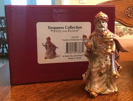 Treasures Collection Nativity Nubian Wiseman - Boxed