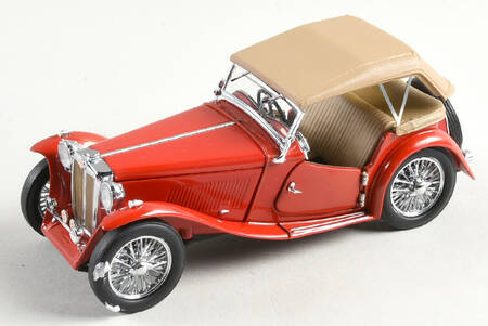 Precision Models 1948 Mg Tc Roadster-Red  - Boxed