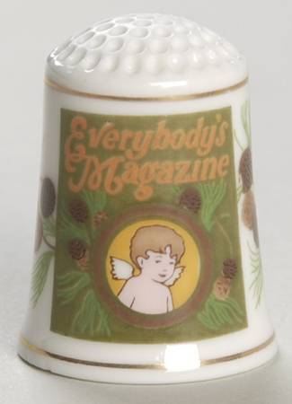 Magazine Cover Thimble Collection Everybody's Magazine - No Box