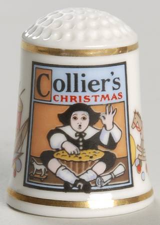 Magazine Cover Thimble Collection Collier's - No Box