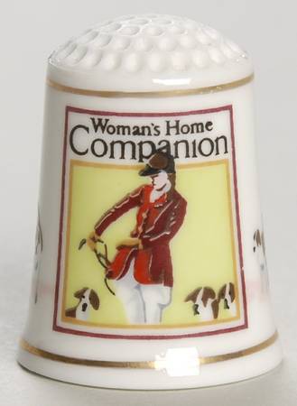 Magazine Cover Thimble Collection Woman's Home Companion - No Box