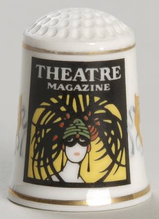 Magazine Cover Thimble Collection Theatre Magazine - No Box