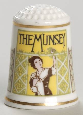 Magazine Cover Thimble Collection The Munsey - No Box