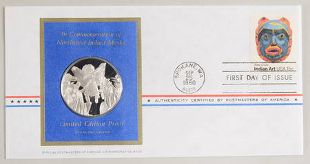 Postmasters of America Bella Coola Indian Folk Art - No Box