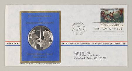 Postmasters of America Battles Of Lexington And Concord - No Box