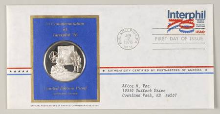 Postmasters of America Interphil '76 - No Box