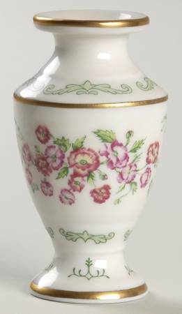 Flowers of the Victorian Year Mini Vase August Poppy - No Box