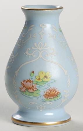 Flowers of the Victorian Year Mini Vase by Franklin Mint