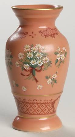 Flowers of the Victorian Year Mini Vase April English Daisy - No Box