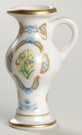 Flowers of the Victorian Year Mini Vase January Snowdrop - No Box