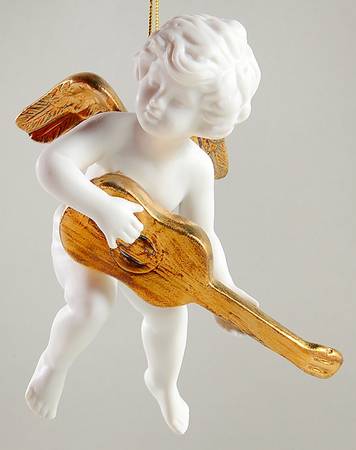 Heralding Angels Angel With Guitar - No Box