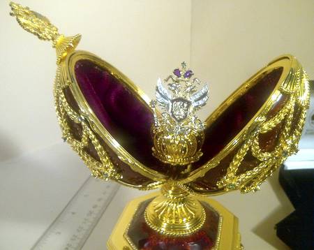 Imperial Jeweled Egg Collection Imperial Eagle - Boxed