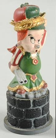 Looney Tunes Elmer Fudd-Queen - Queen-Black Chess Piece