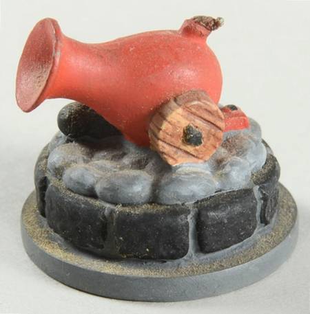 Looney Tunes Cannon-Pawn - Pawn-Black Chess Piece
