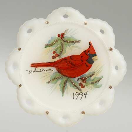 FENton Christmas Ornaments Cardinal - Boxed