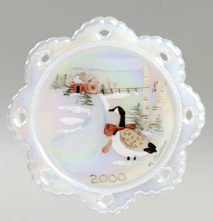 FENton Christmas Ornaments Goose - Boxed