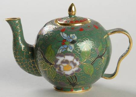 Jewels of the Ming Dynasty Butterfly Teapot - No Box