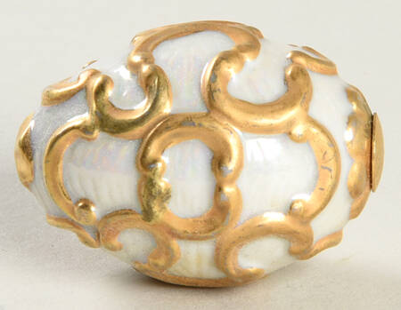 Seasons of Faberge Spring Egg - White - No Box
