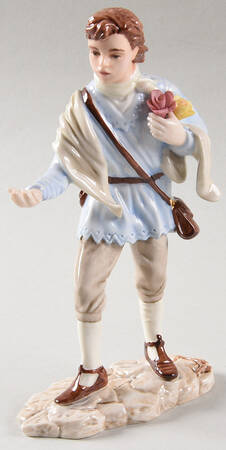 Capodimonte Rose Townsman - Boxed
