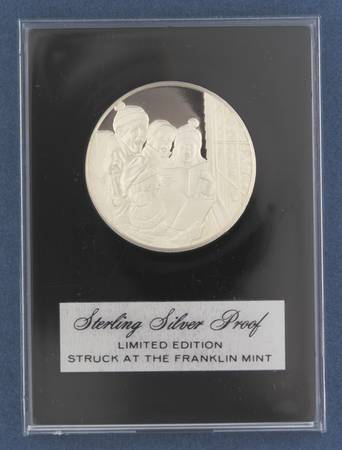 Holiday Medal Proof Christmas Carolers - Boxed