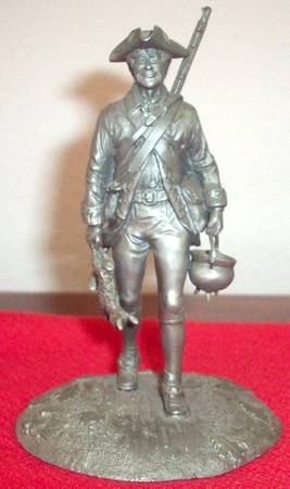 Fighting Men American Revolution Private Green Mountain Rangers New Hamps - Boxed