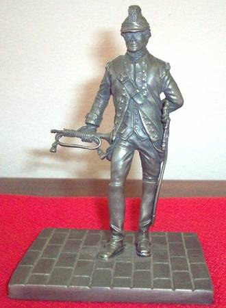 Fighting Men American Revolution Trumpter 2nd Connecticut Regiment - Boxed