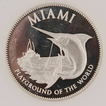 US Conference of Mayors Medals Miami Florida - No Box