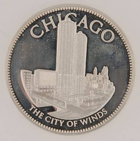 US Conference of Mayors Medals Chicago Illinois - No Box