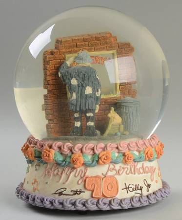 Emmett Kelly Jr Snowglobe by Flambro
