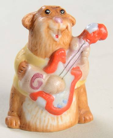 Animal Alphabet Thimbles G Is For Gopher - No Box