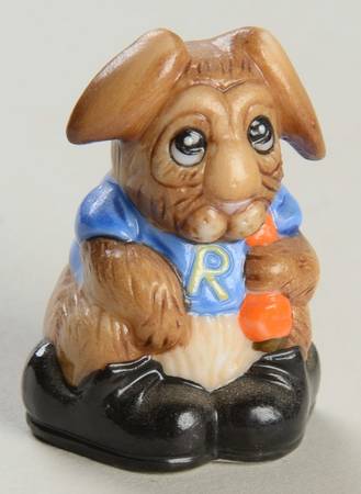 Animal Alphabet Thimbles R Is For Rabbit - No Box