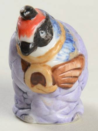 Animal Alphabet Thimbles Q Is For Quail - No Box