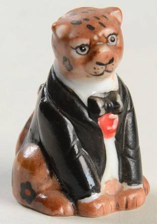 Animal Alphabet Thimbles J Is For Jaguar - No Box