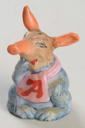 Animal Alphabet Thimbles by Franklin Mint