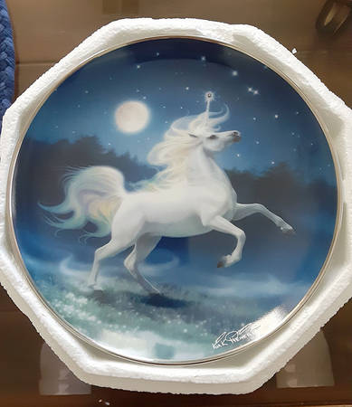 Diamond Unicorn by Franklin Mint