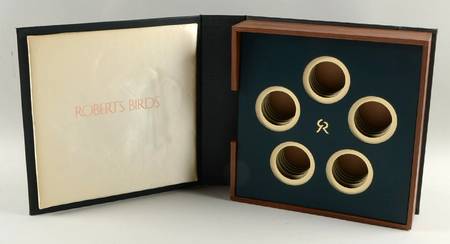 Roberts Birds Display Album - Display Rack Wood