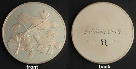 Roberts Birds Baltimore Oriole - No Box