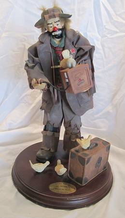 Emmett Kelly Jr Real Rags Watch The Birdie - Boxed