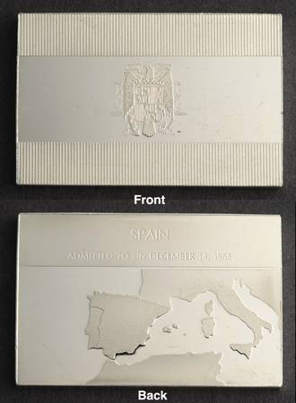 Flags of the United Nations Spain - No Box