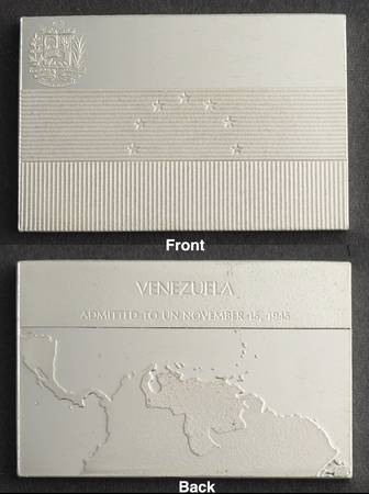 Flags of the United Nations Venezuela  - No Box