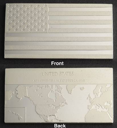 Flags of the United Nations by Franklin Mint
