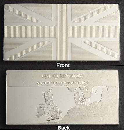 Flags of the United Nations United Kingdom  - No Box