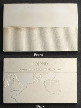 Flags of the United Nations Poland  - No Box