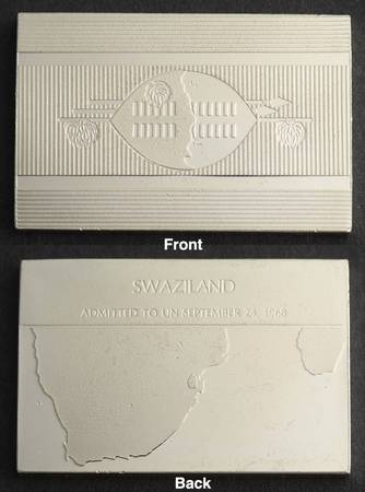 Flags of the United Nations Swaziland  - No Box